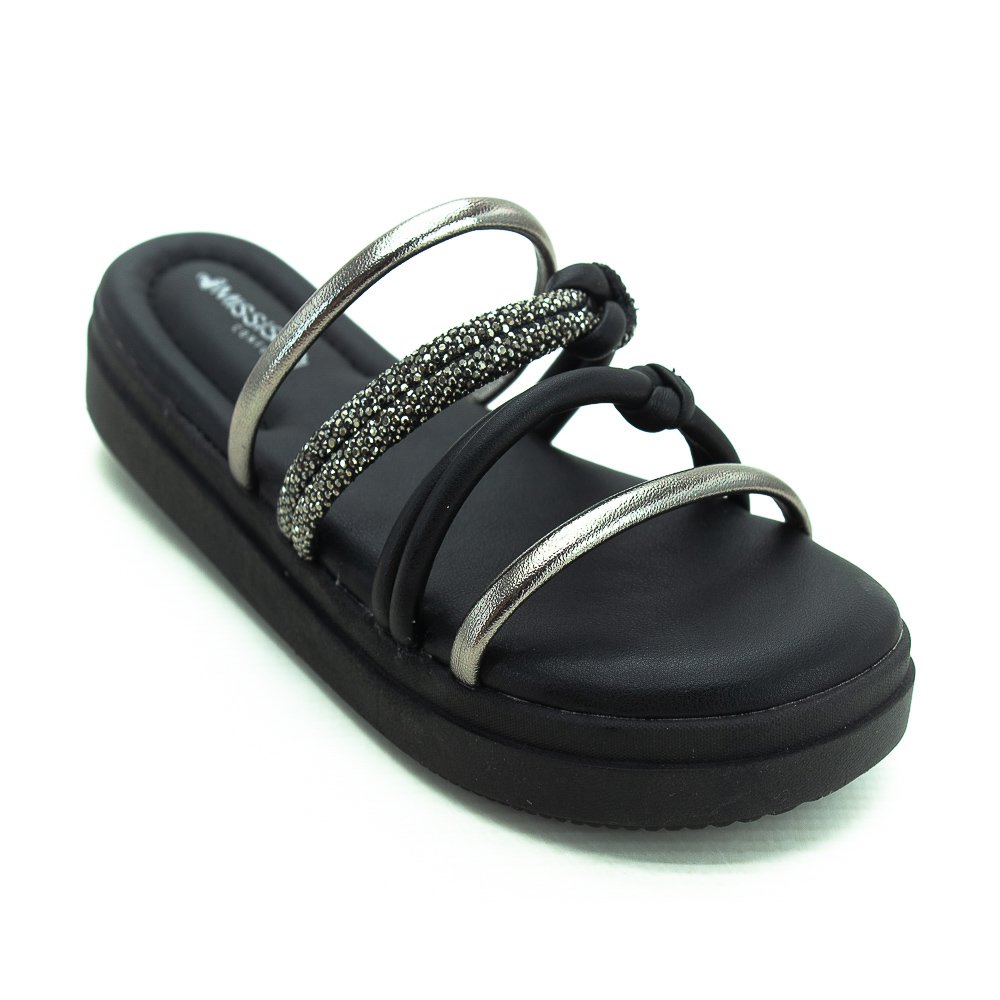 Papete Feminina Mississipi MB511 - Preto Preto 2