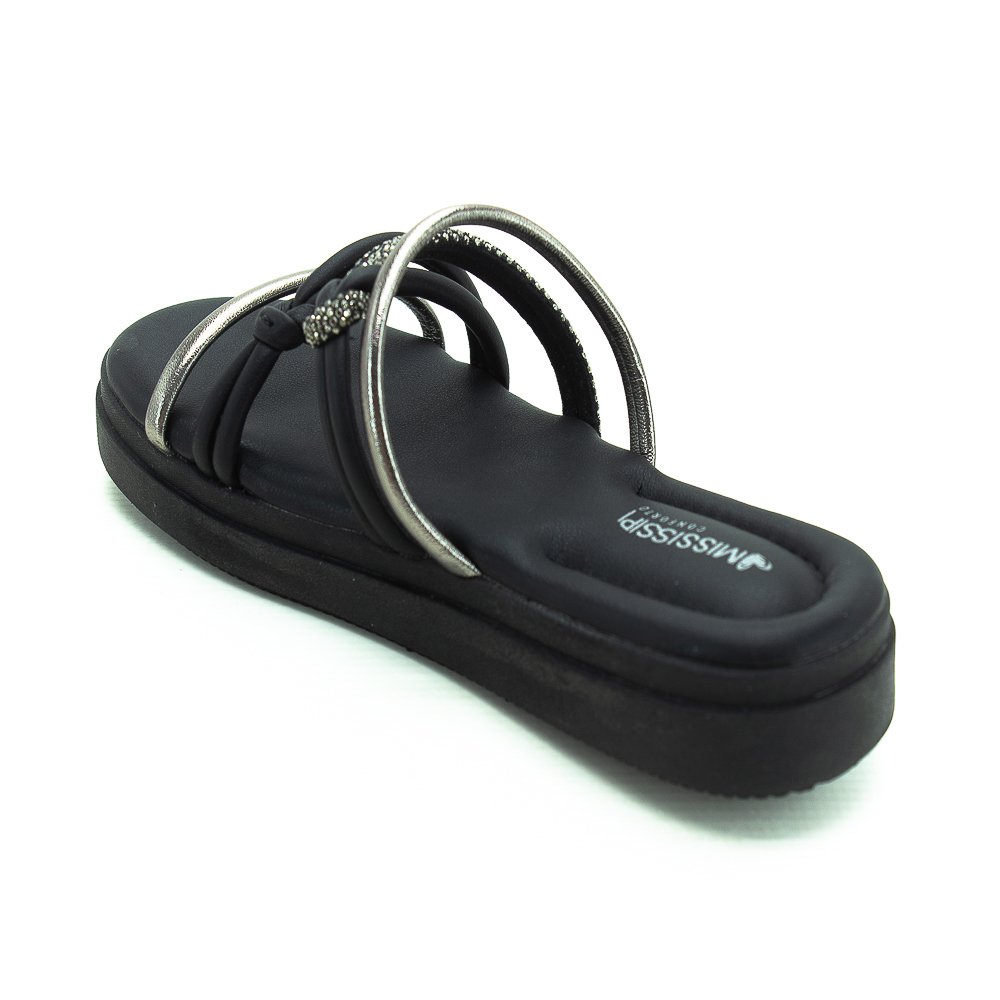 Papete Feminina Mississipi MB511 - Preto Preto 3