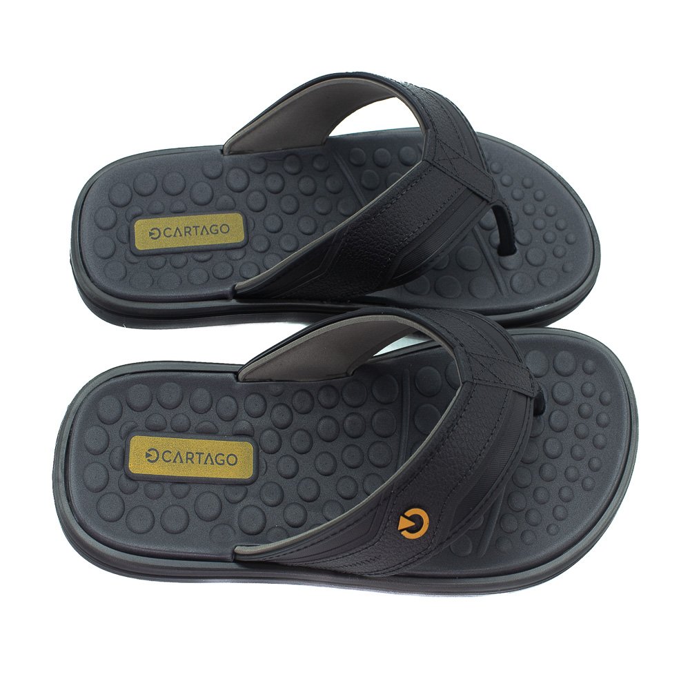 Chinelo Masculino Cartago Veneto Ii - Preto Preto 2