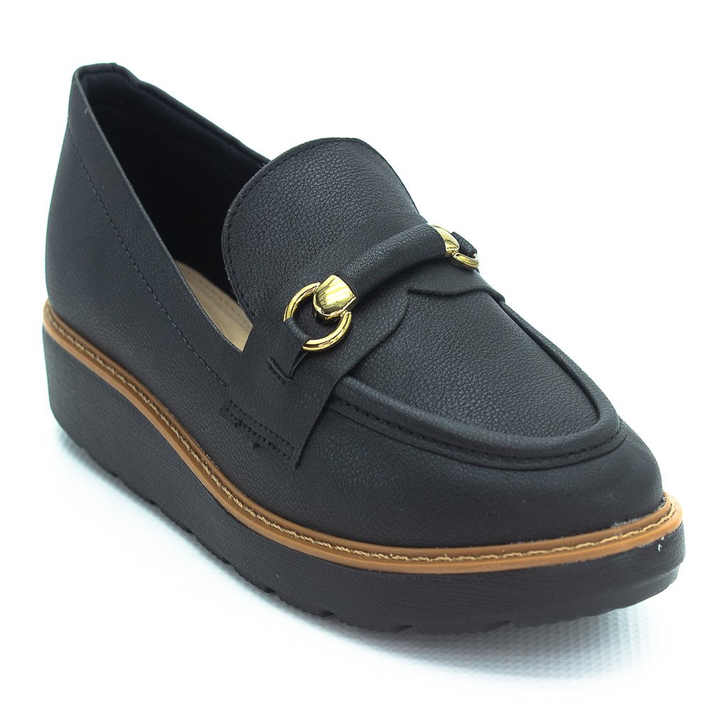 Mocassim Feminino Modare 7400.103 - Preto Preto 2
