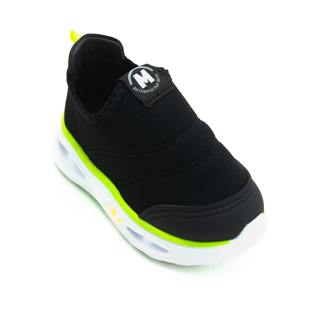 Tênis Infantil Menino Molekinho 2620.103 - Preto Preto 2