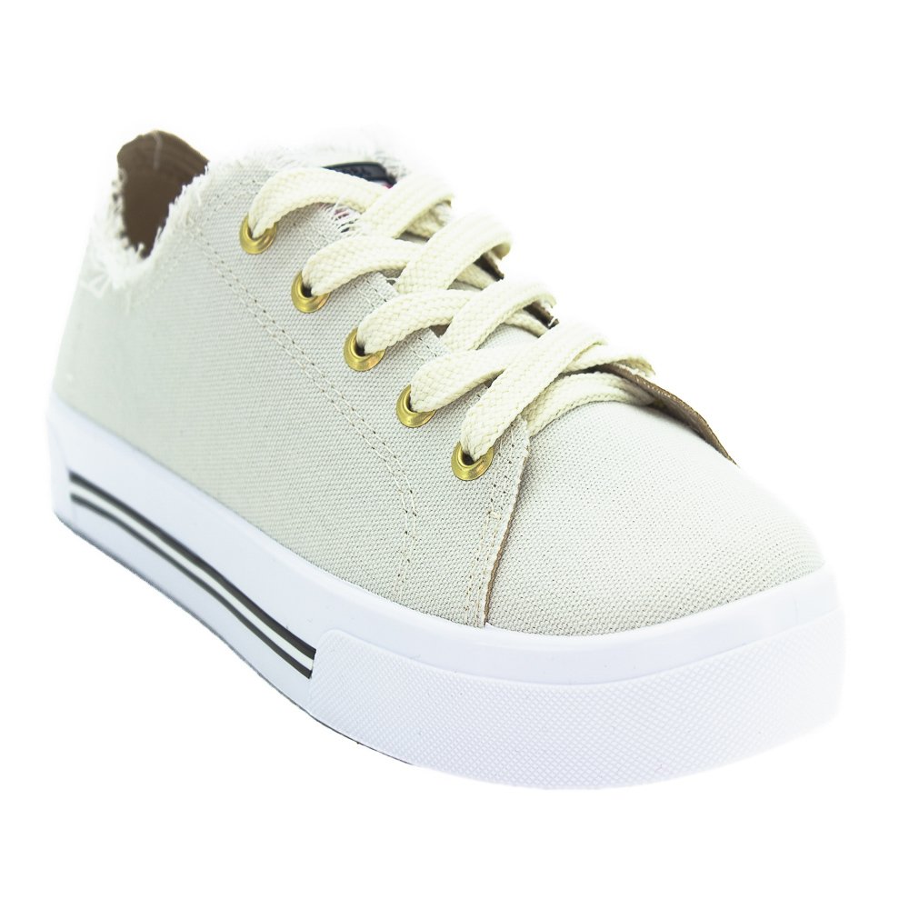 Tênis Feminino Moleca 5667.322 - Branco Branco 2