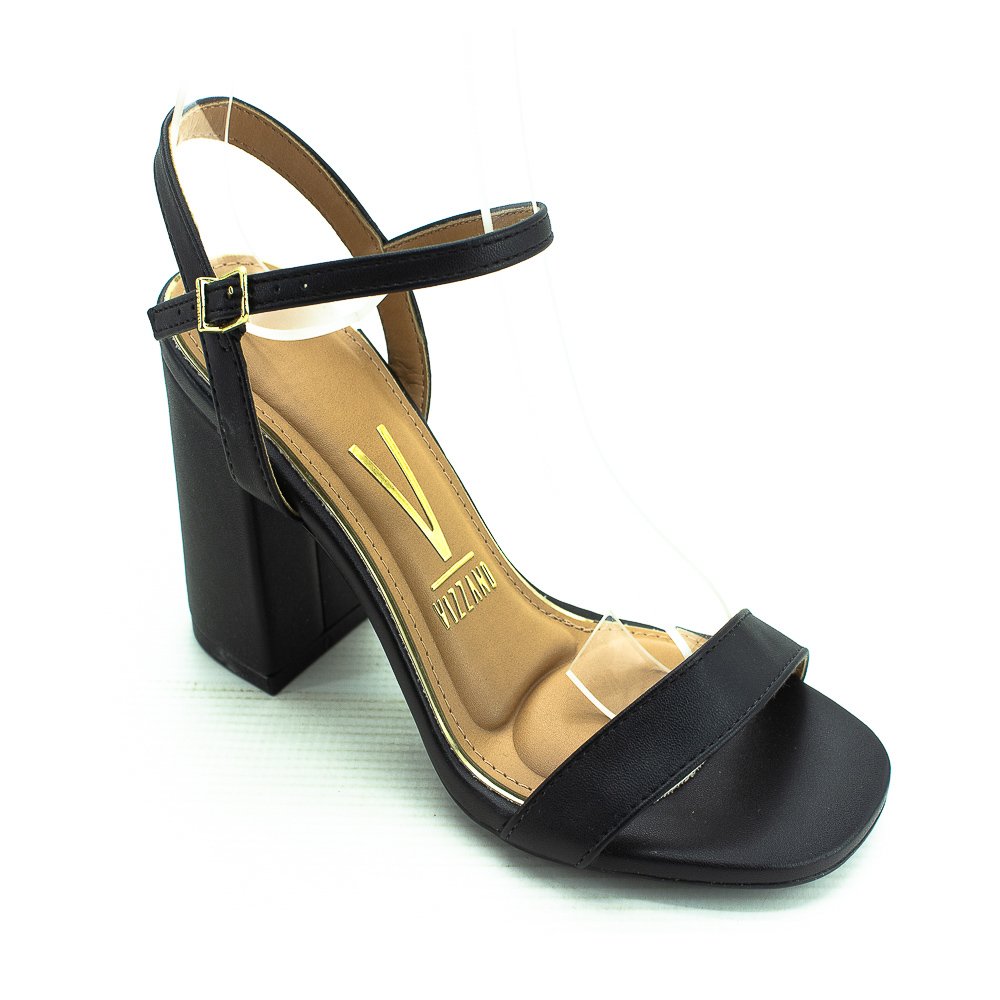 Sandália Feminina Vizzano 6409.208 - Preto Preto 2