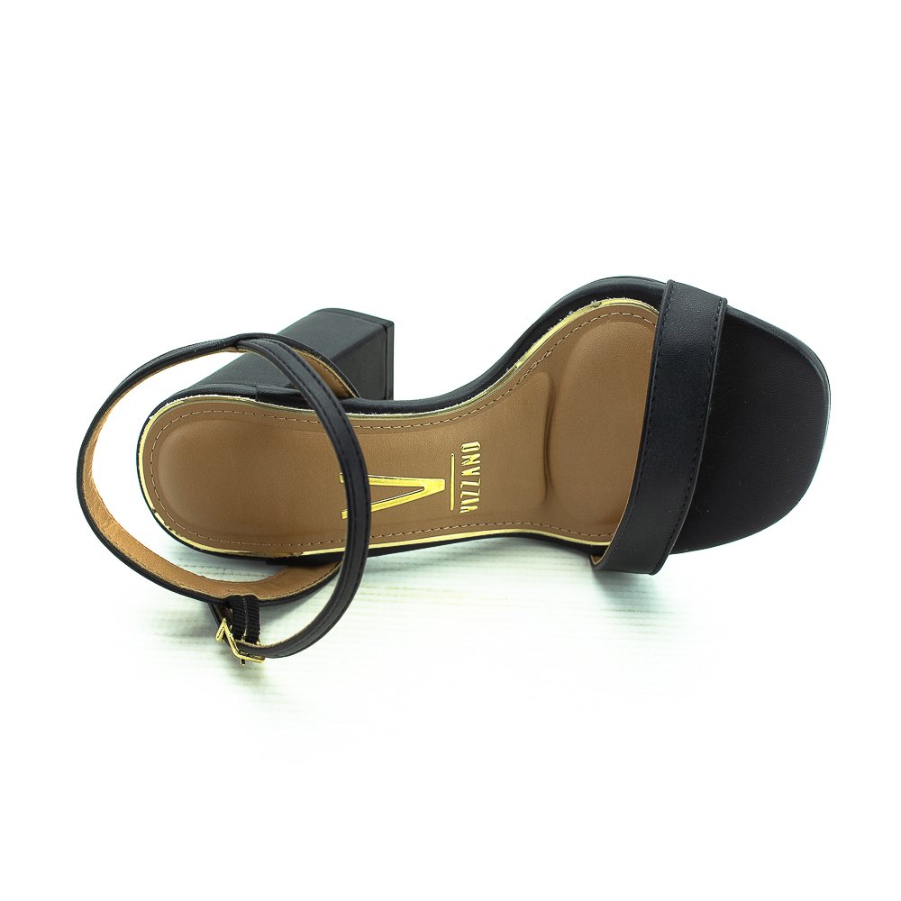 Sandália Feminina Vizzano 6409.208 - Preto Preto 5