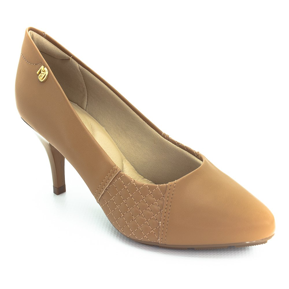 Scarpin Feminino Modare 7013.636 - Marrom Marrom 2