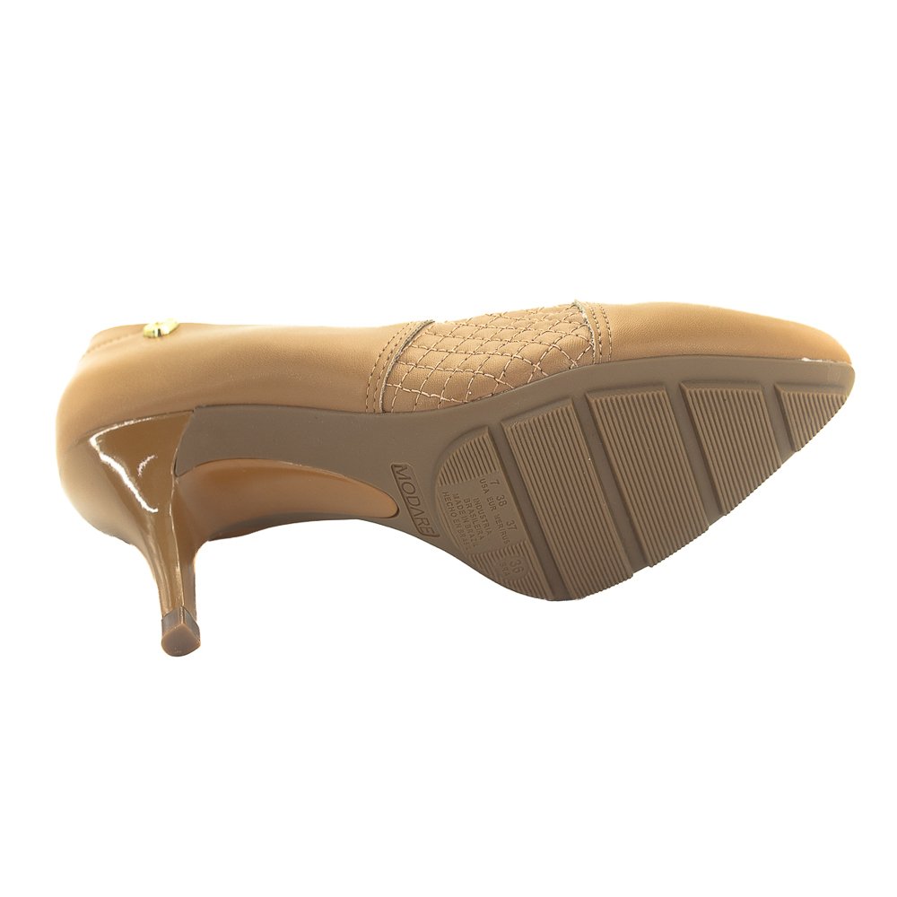 Scarpin Feminino Modare 7013.636 - Marrom Marrom 4