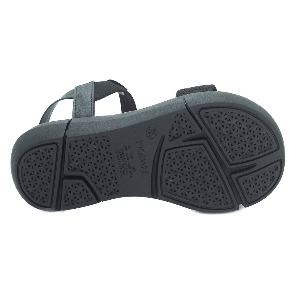 Sandália Feminina Modare 7199.102 - Preto Preto 4