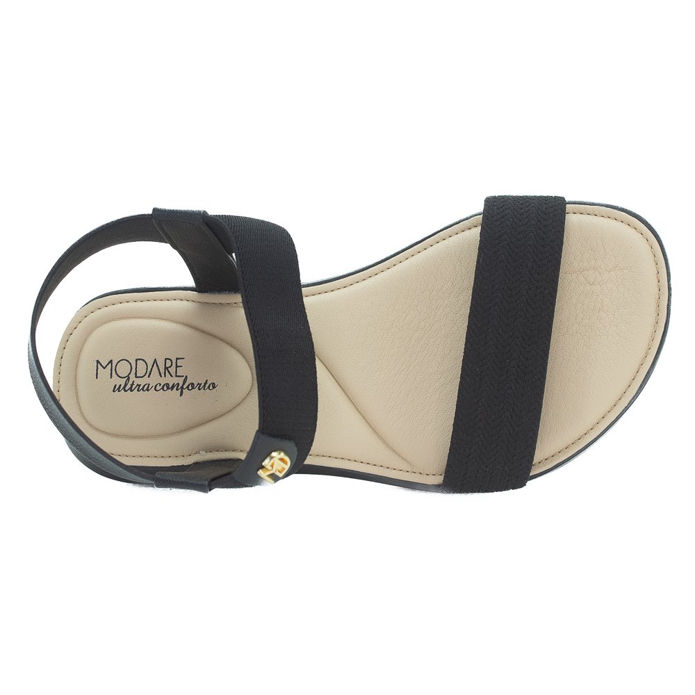 Sandália Feminina Modare 7199.102 - Preto Preto 5