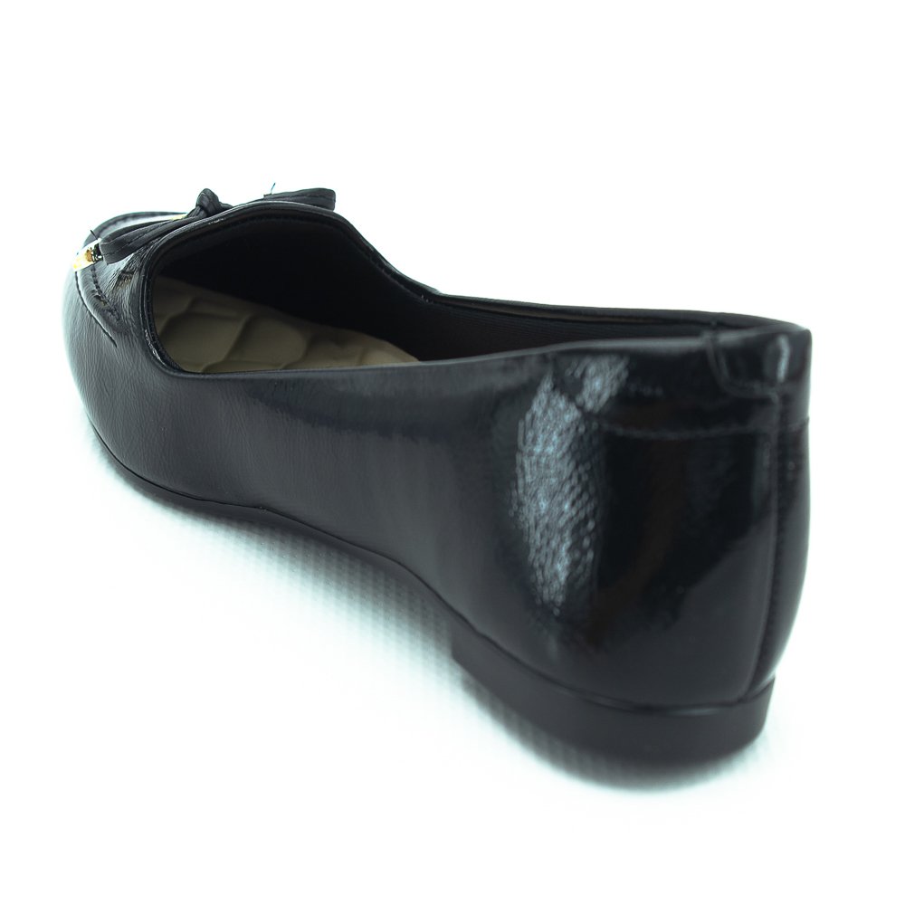 Sapatilha Feminina Moleca 5635.863 - Preto Preto 4