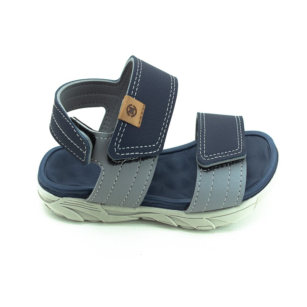 Sandália Infantil Menino Molekinho 2400.155 - Marinho