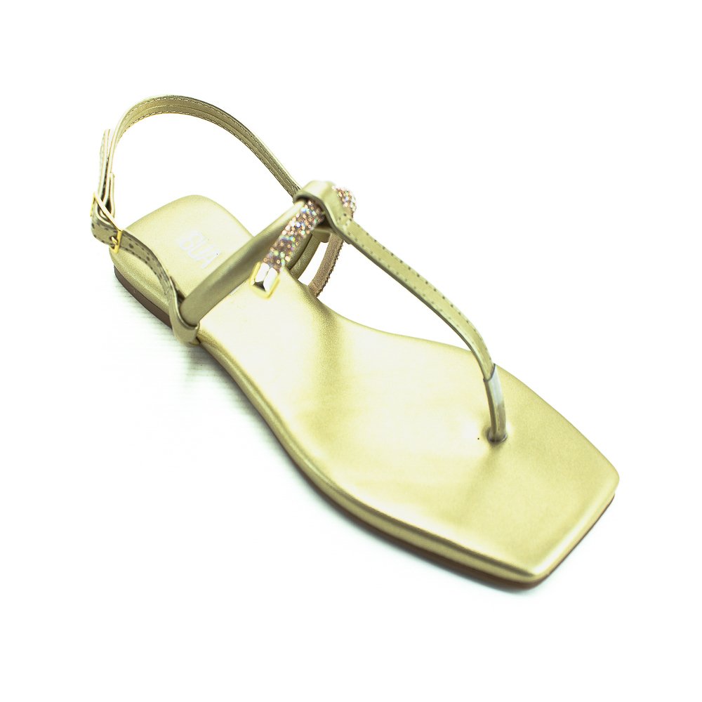 Sandália Feminina Sua Cia 8230.15649 - Dourado Dourado 2