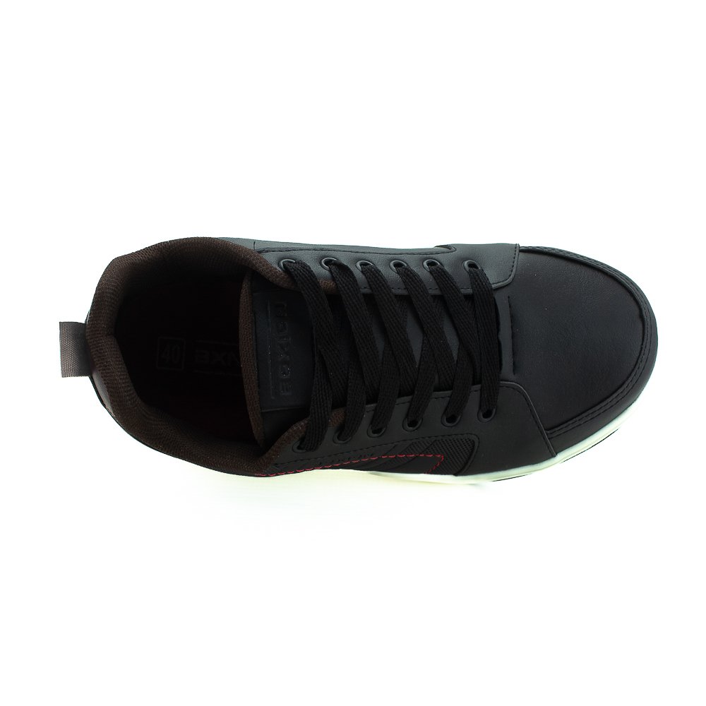 Sapatênis Masculino Boxion 5130 - Preto Preto 5