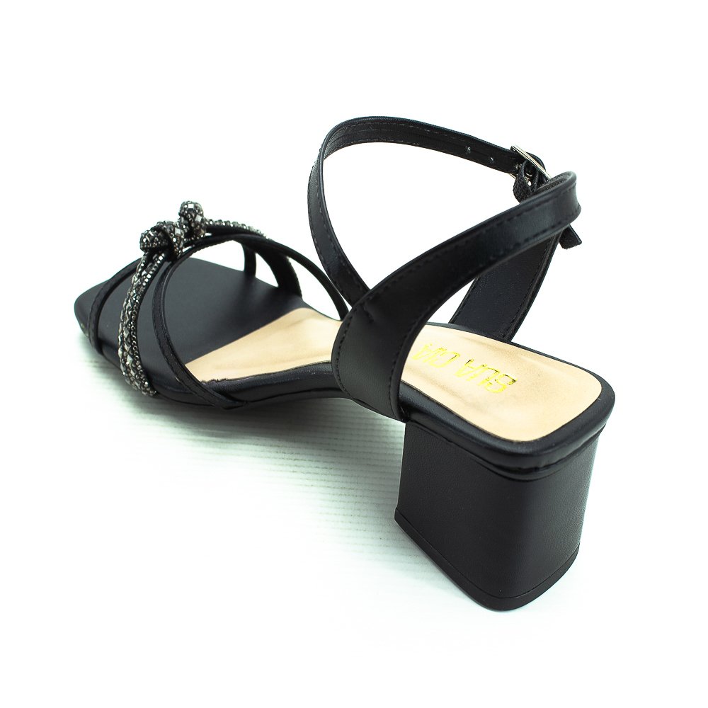 Sandália Feminina Sua Cia 8322.15659 - Preto Preto 3