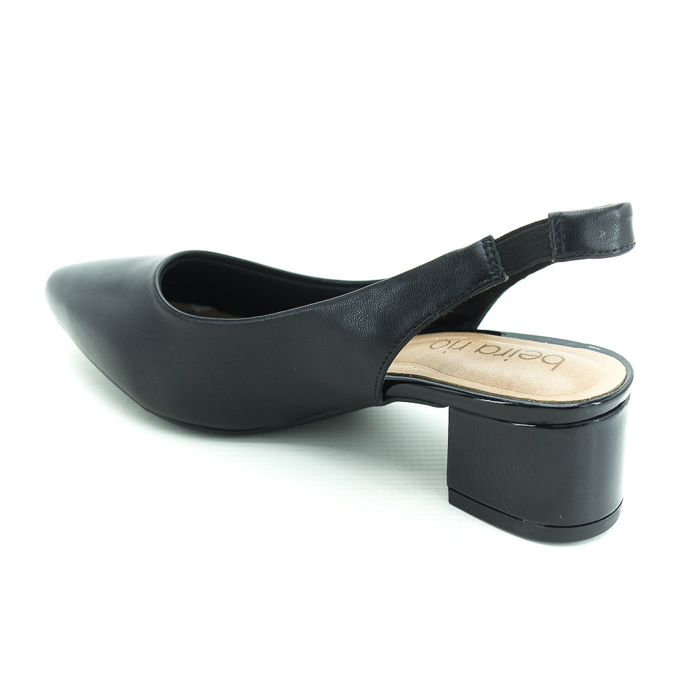 Scarpin Feminino Beira Rio 4182.220 - Preto Preto 3