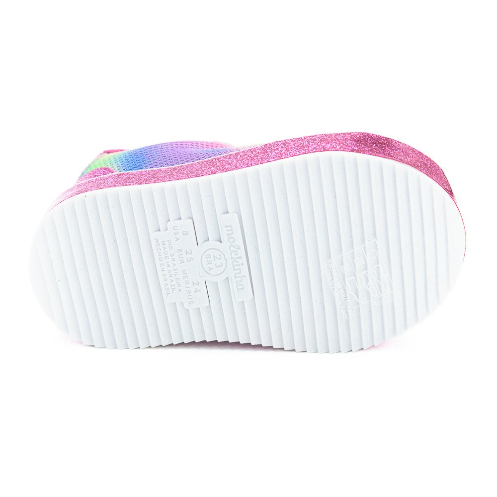 Tênis Infantil Menina Molekinha 2131.137 - Rosa Rosa 3