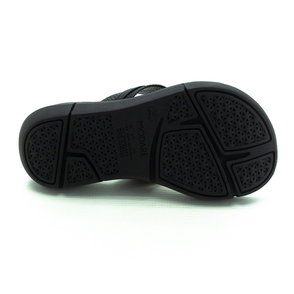 Chinelo Feminino Modare 7199.104 - Preto Preto 4
