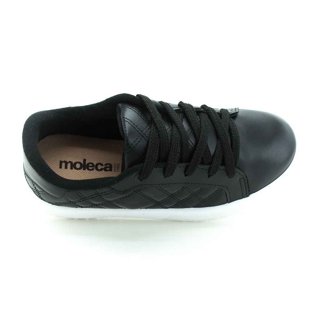 Tênis Feminino Moleca 5791.104 - Preto Preto 5
