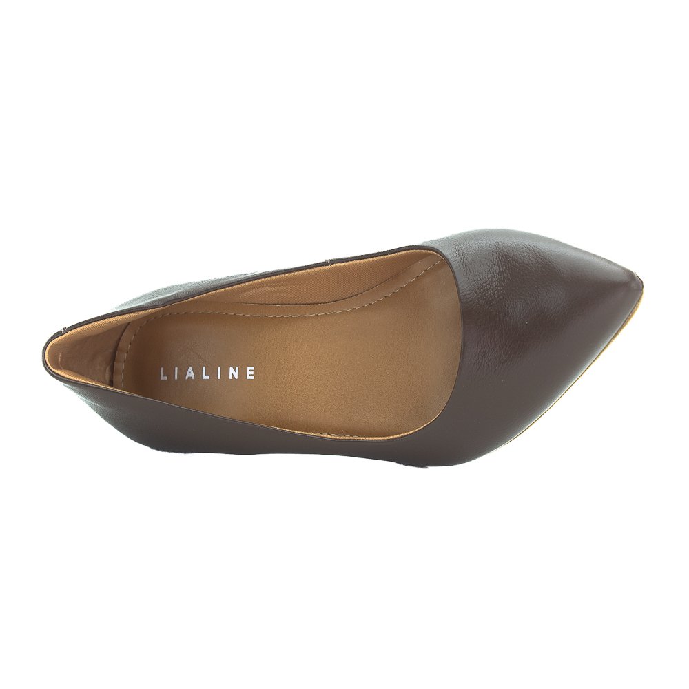 Scarpin Feminino Lia Line 2360.71899 - Marrom Marrom 5