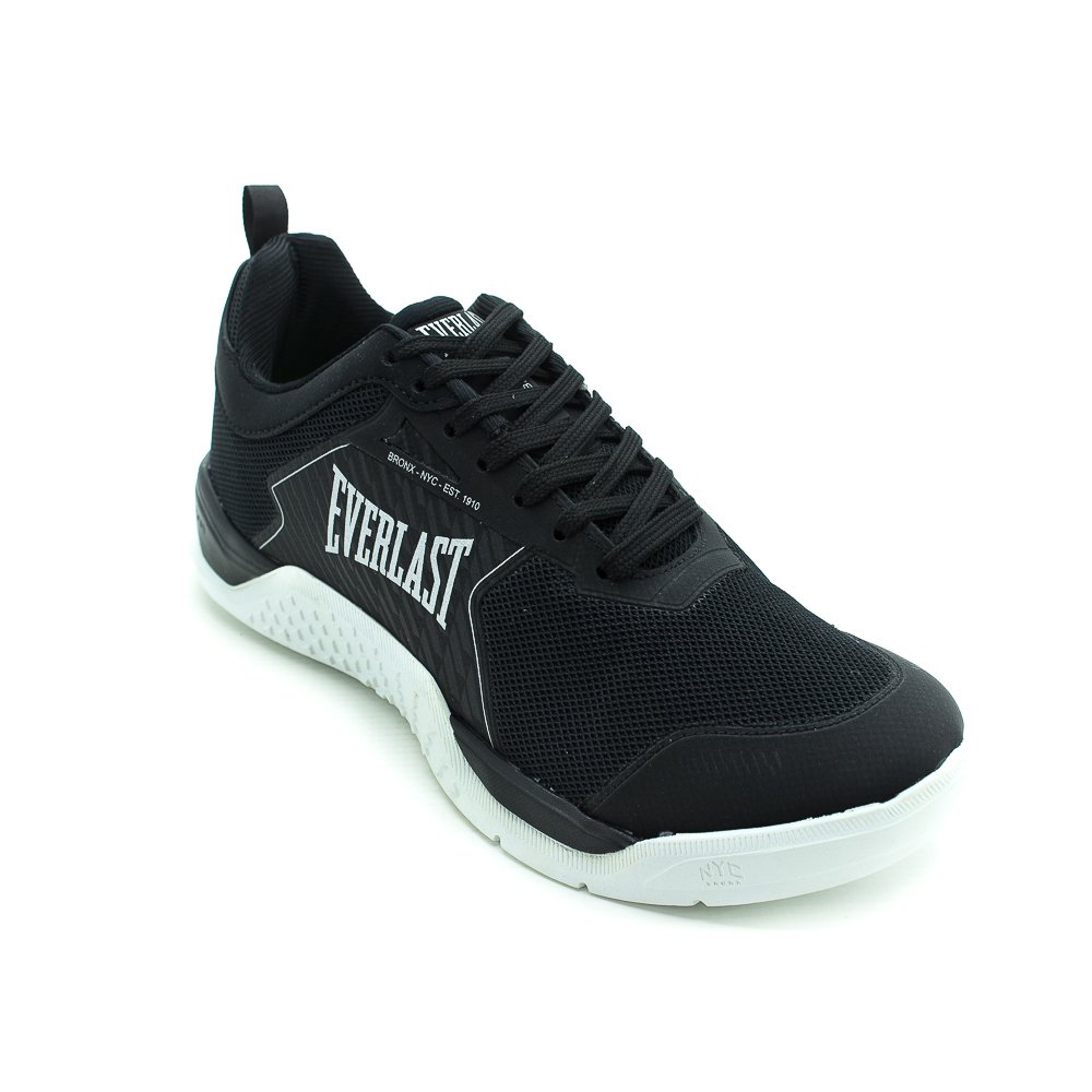Tênis Masculino Everlast Climber 4 - Preto E Branco Preto 2
