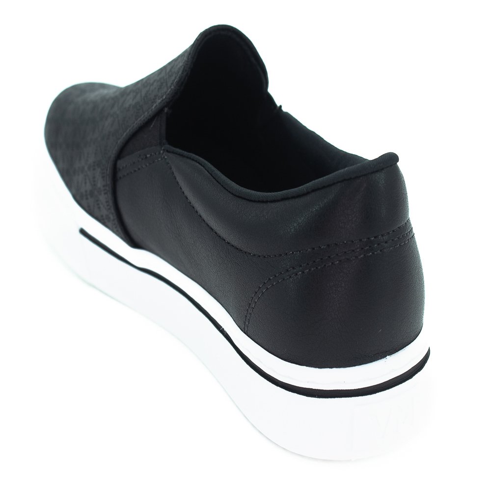 Tênis Feminino Via Marte 016-023-01 - Preto Preto 3