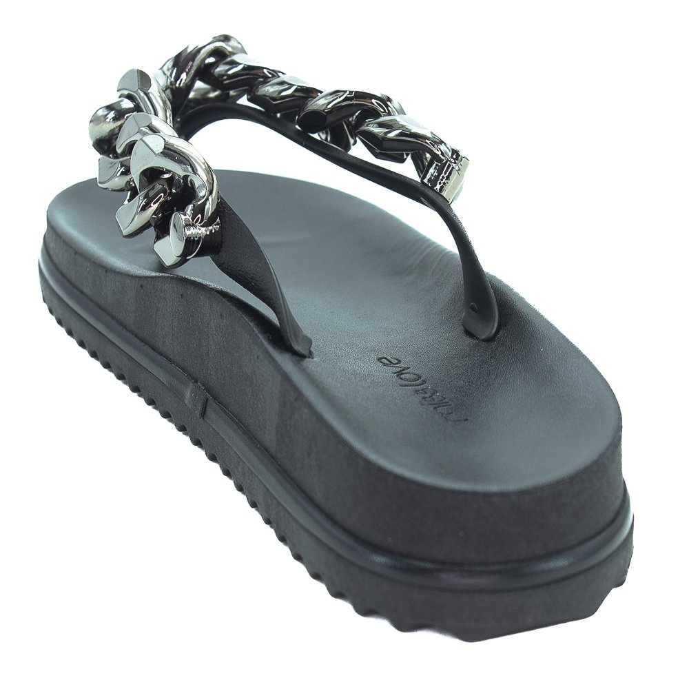 Papete Feminina Miss Love PP-907 - Preto Preto 3