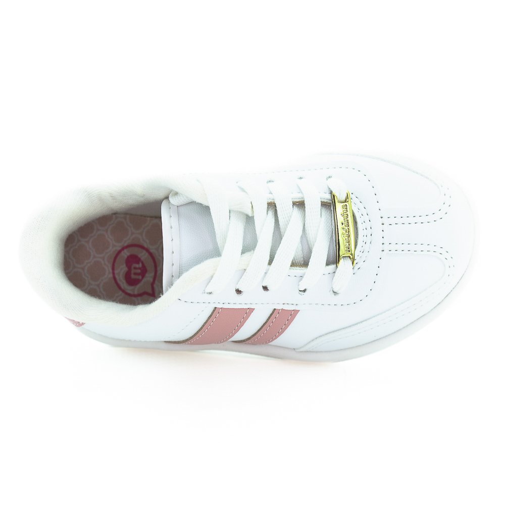 Tênis Infantil Menina Molekinha 2574.108 - Branco Branco 5
