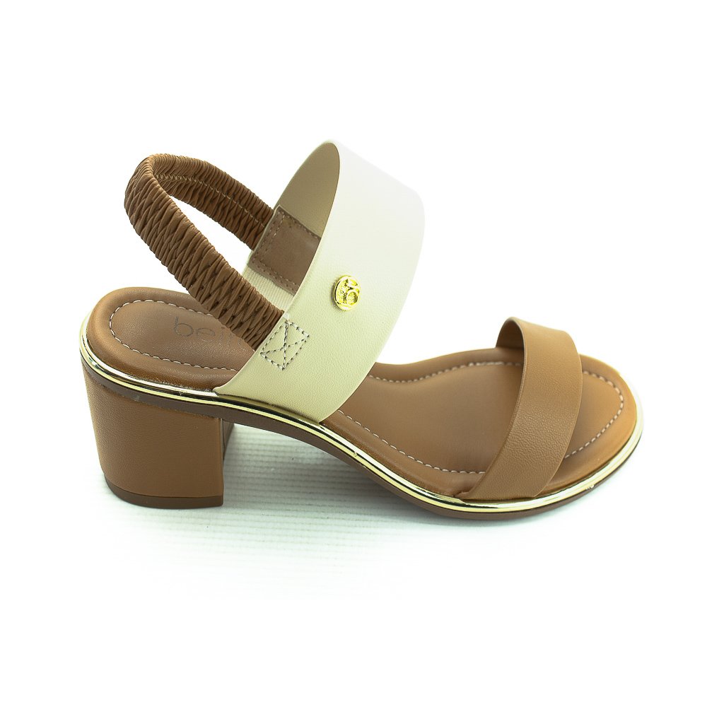 Sandália Feminina Beira Rio 8379.221 - Marrom