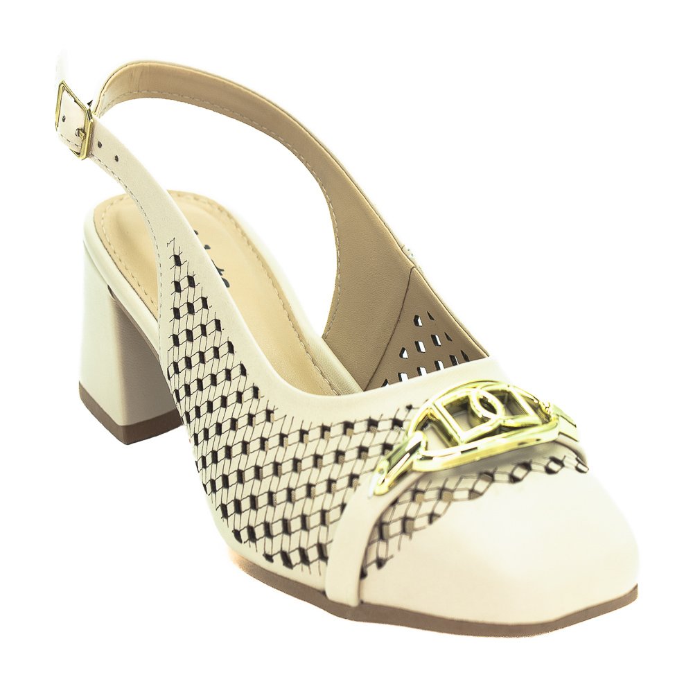 Sapato Feminino Dakota D0082-004 - Bege Bege 2