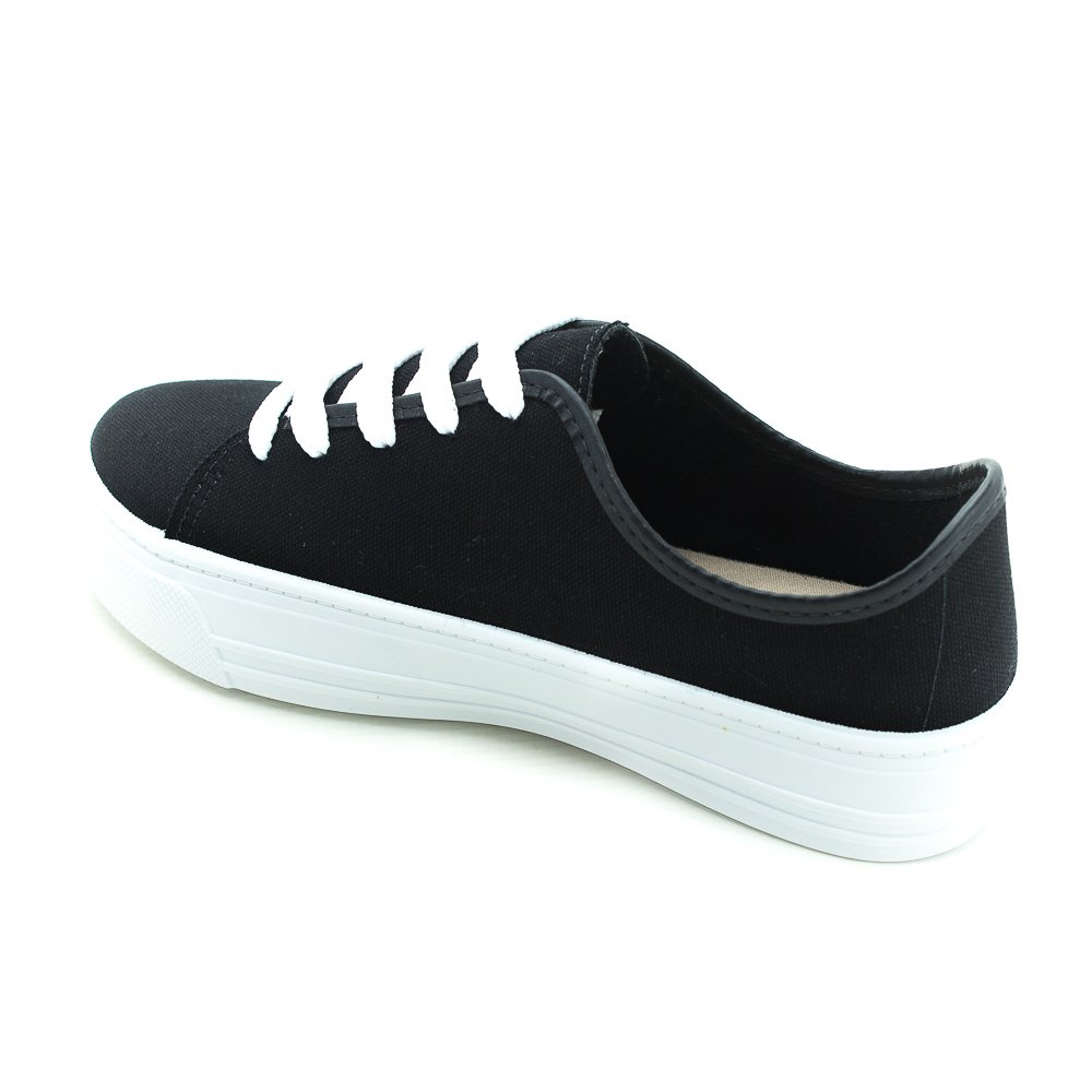 Tênis Feminino Beira Rio 4220.409 - Preto Preto 3