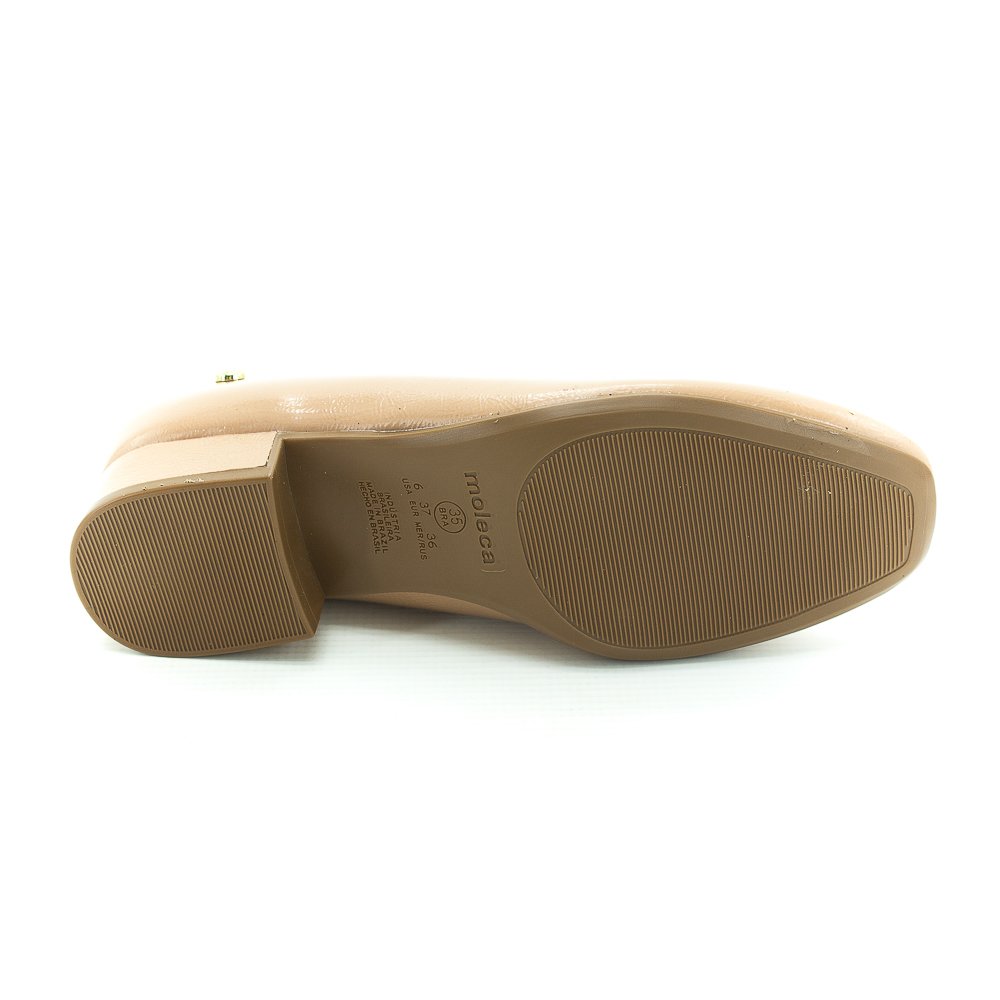 Sapato Feminino Moleca 5795.101 - Nude Bege 4