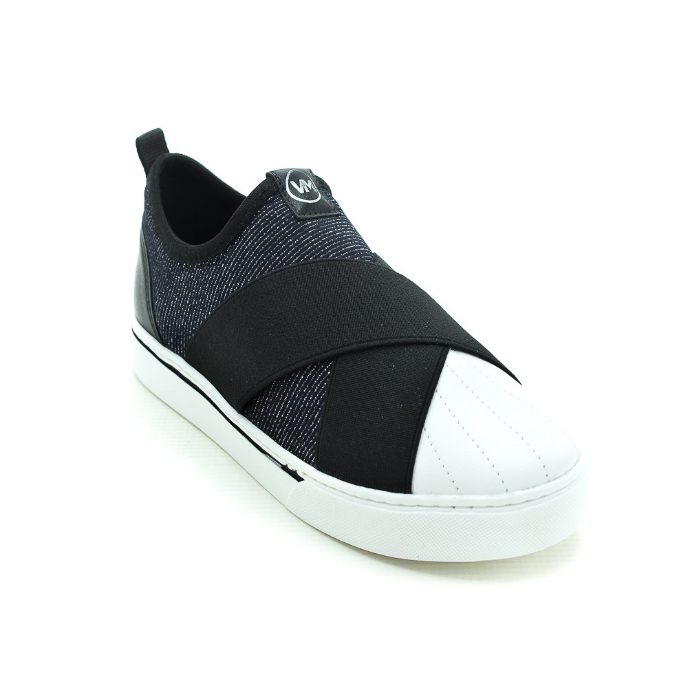 Tênis Feminino Via Marte 016-010-01 - Preto Preto 2