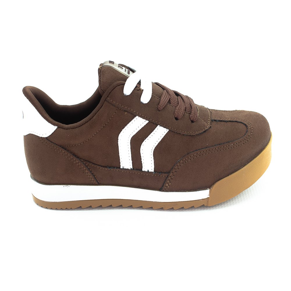 Tênis Feminino Via Marte 237-001-01 - Marrom Escuro