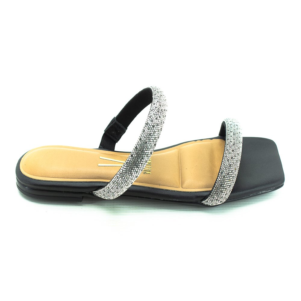 Rasteira Feminina Vizzano 6513.100 - Preto