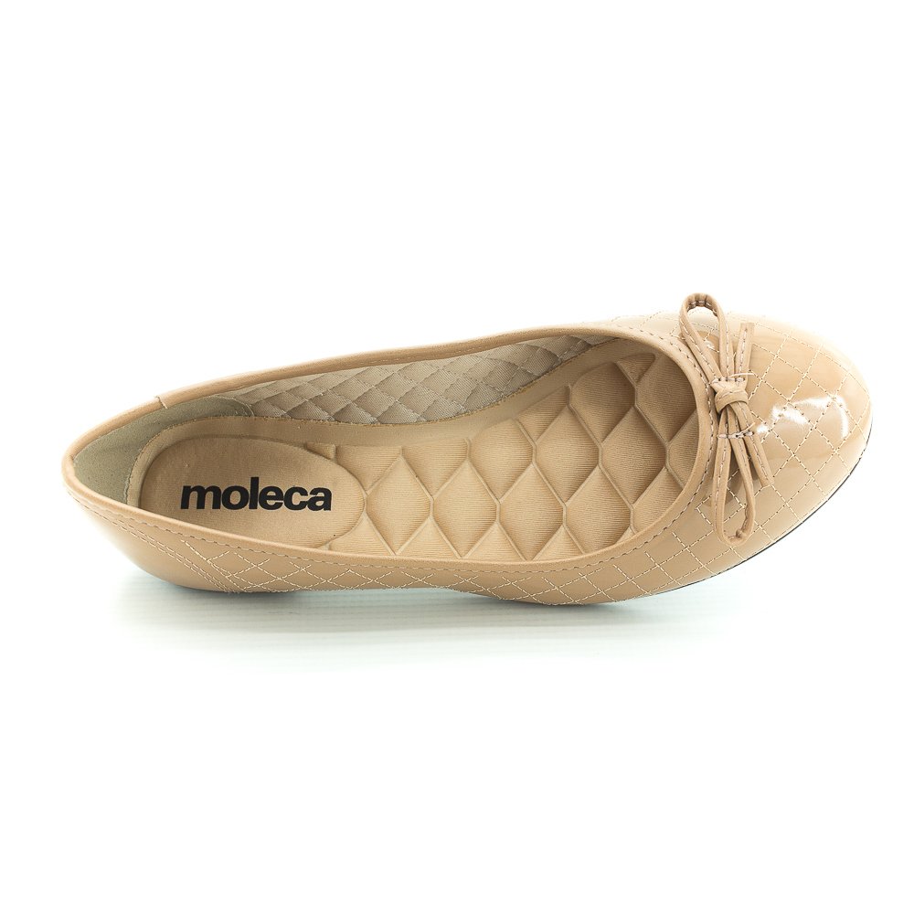 Sapatilha Feminina Moleca 5027.1466 - Nude Bege 5