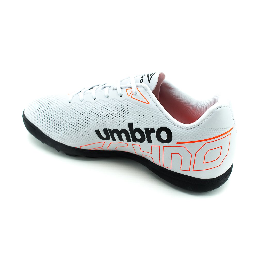 Chuteira Society Masculino Umbro Techno - Branco E Preto Branco 3