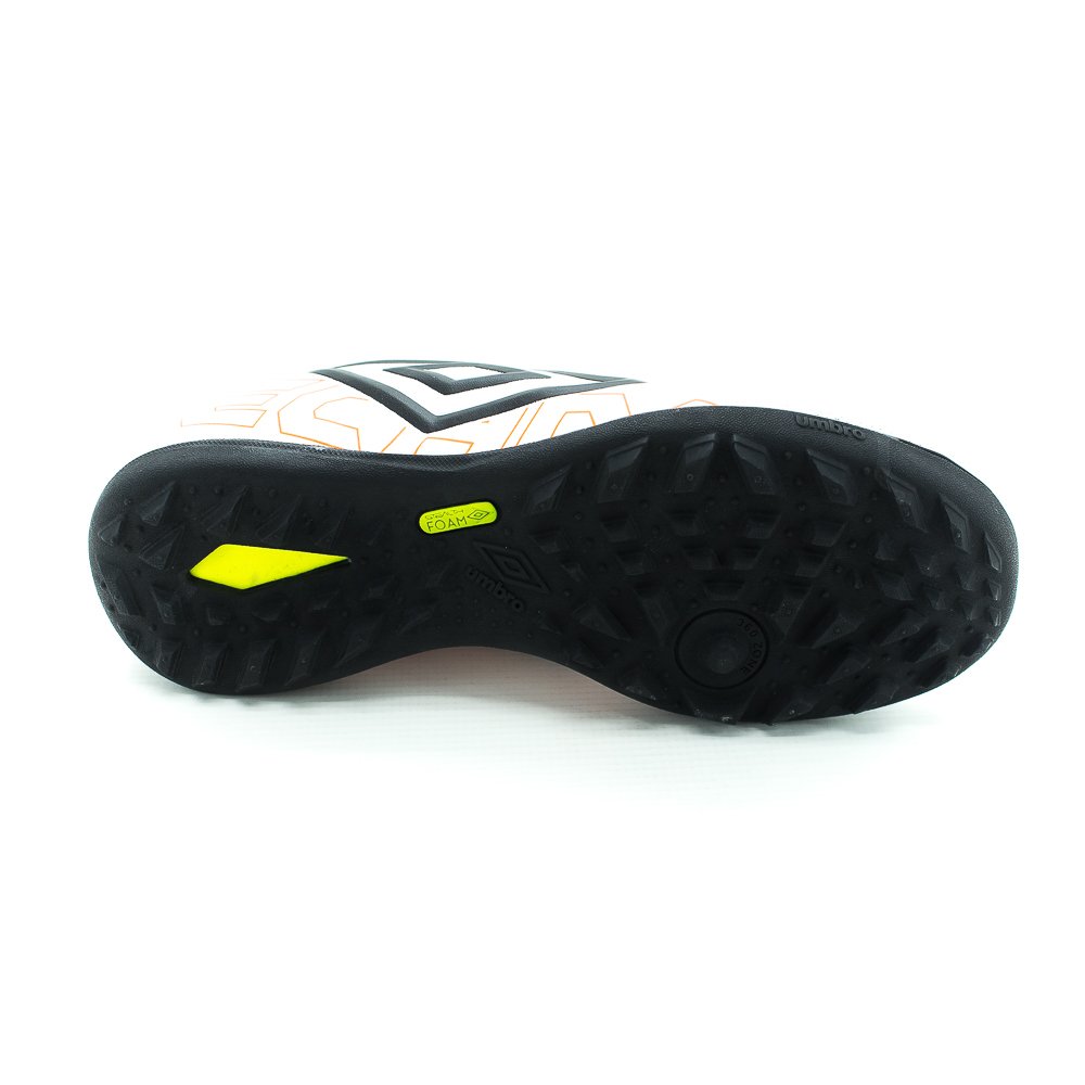 Chuteira Society Masculino Umbro Techno - Branco E Preto Branco 4