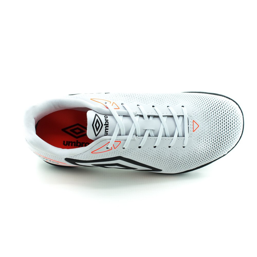 Chuteira Society Masculino Umbro Techno - Branco E Preto Branco 5