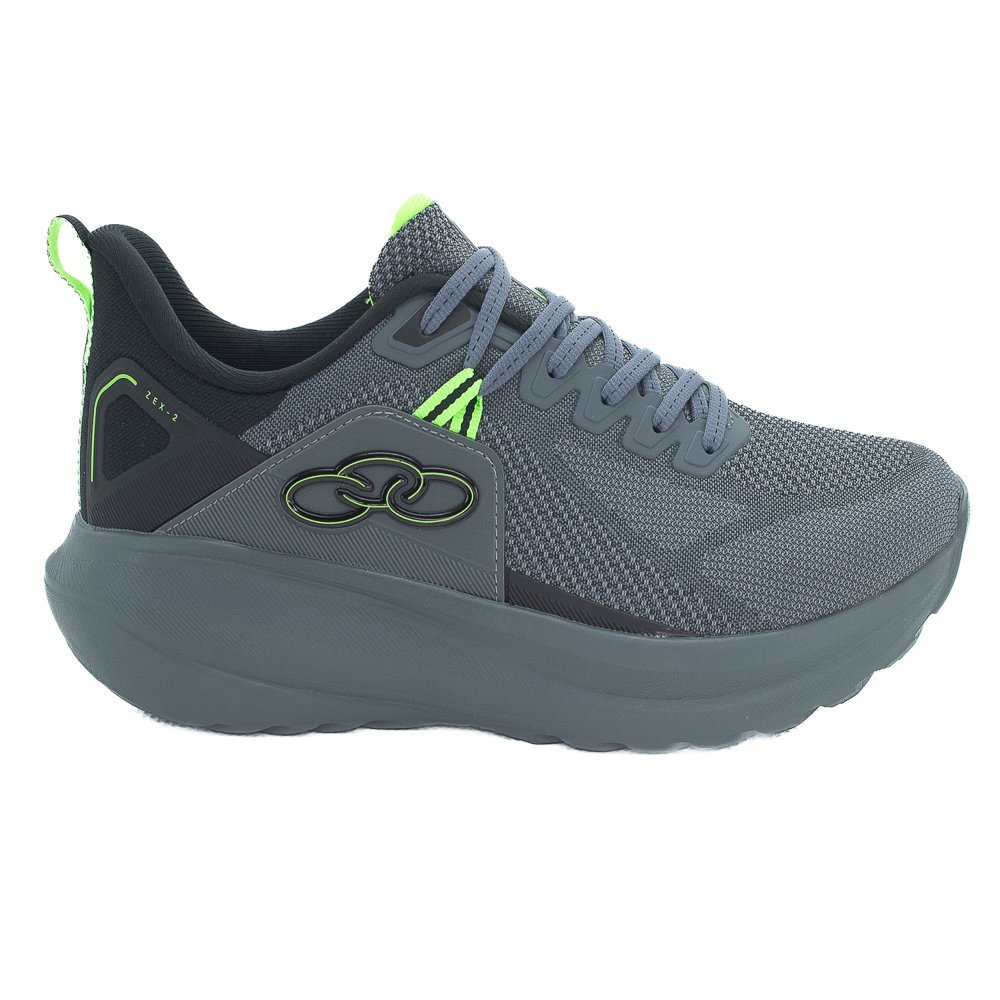 Tênis Masculino Olympikus Zex 2 - Cinza Cinza 1