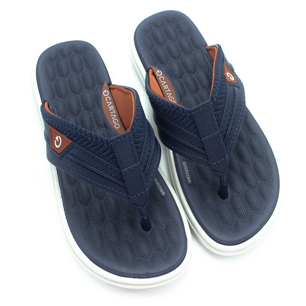 Chinelo Infantil Menino Cartago Malta VI - Marrom