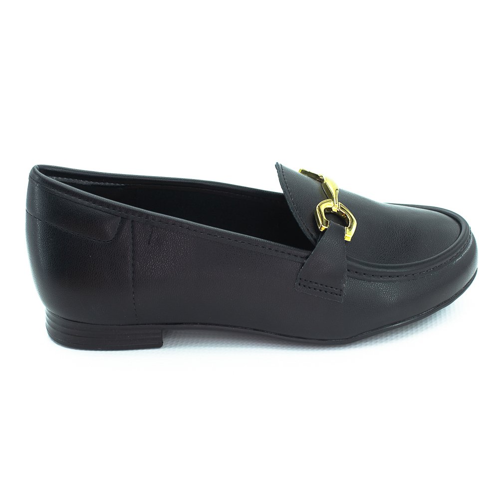 Mocassim Feminino Beira Rio 4324.101 - Preto