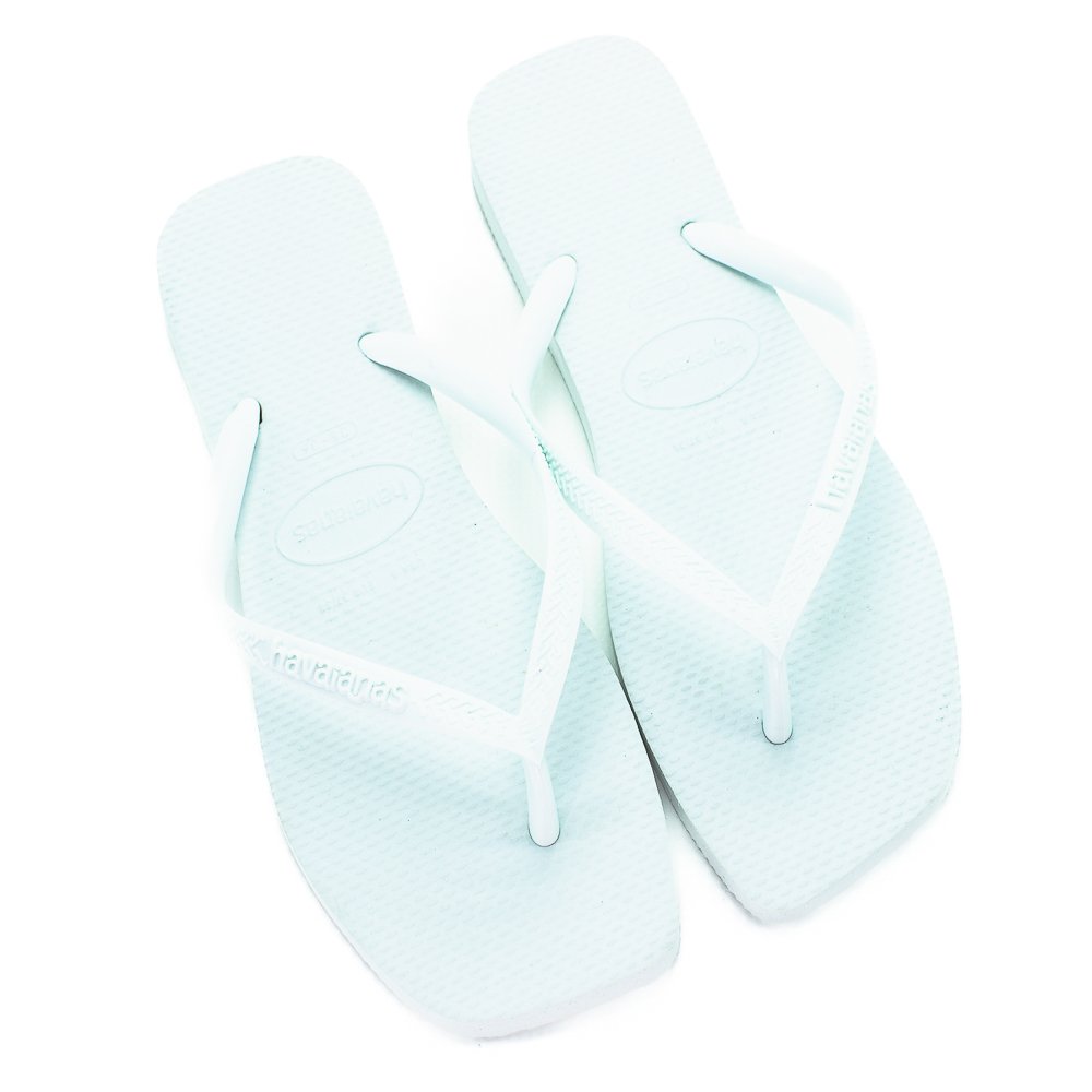Chinelo Feminino Havaianas Slim Square - Branco