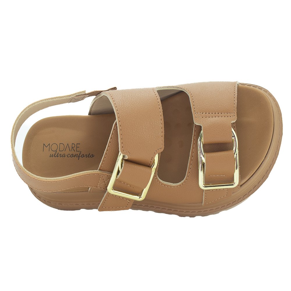 Sandália Feminina Modare 7200.102 - Marrom Marrom 5