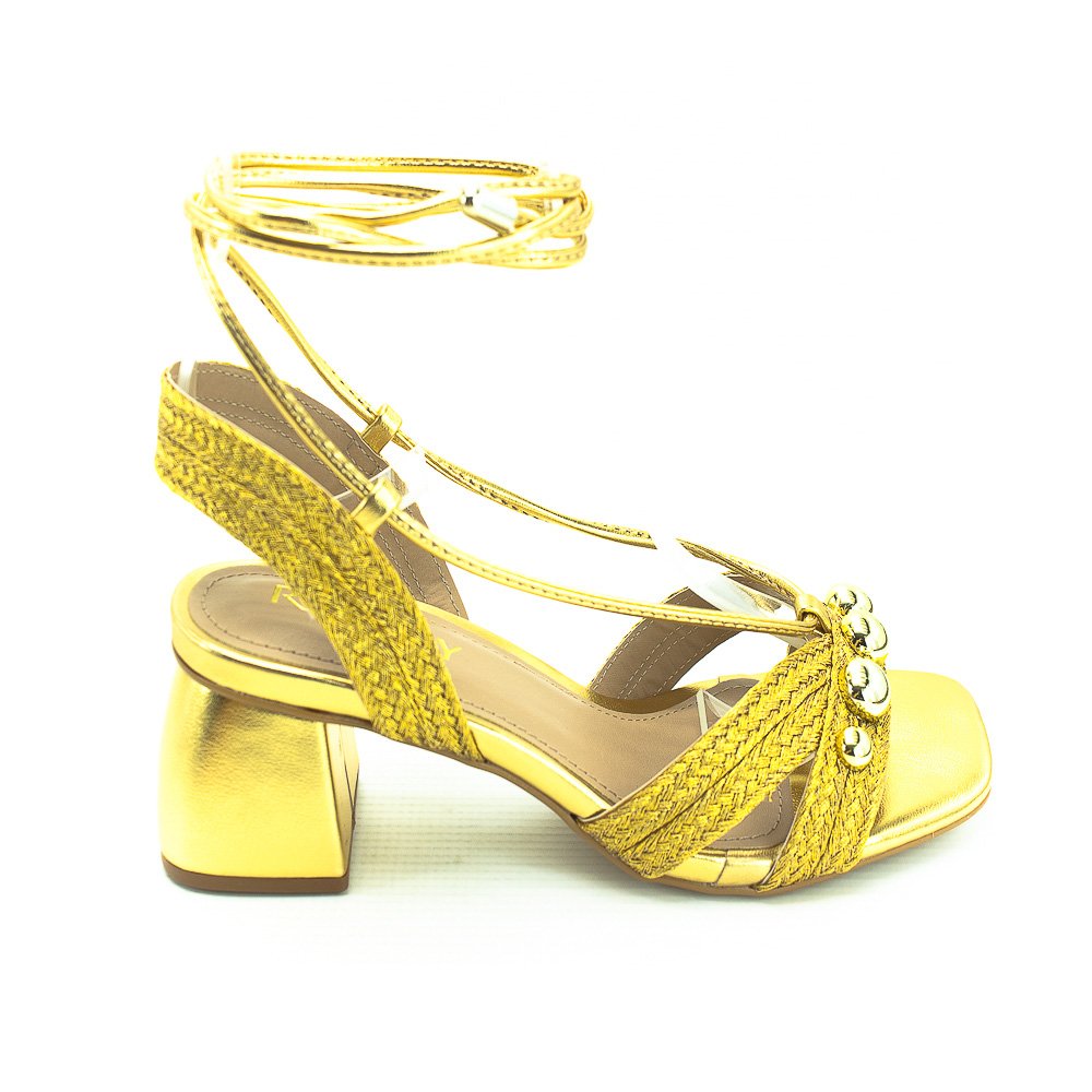 Sandália Feminina Ramony 8459/517 - Dourado