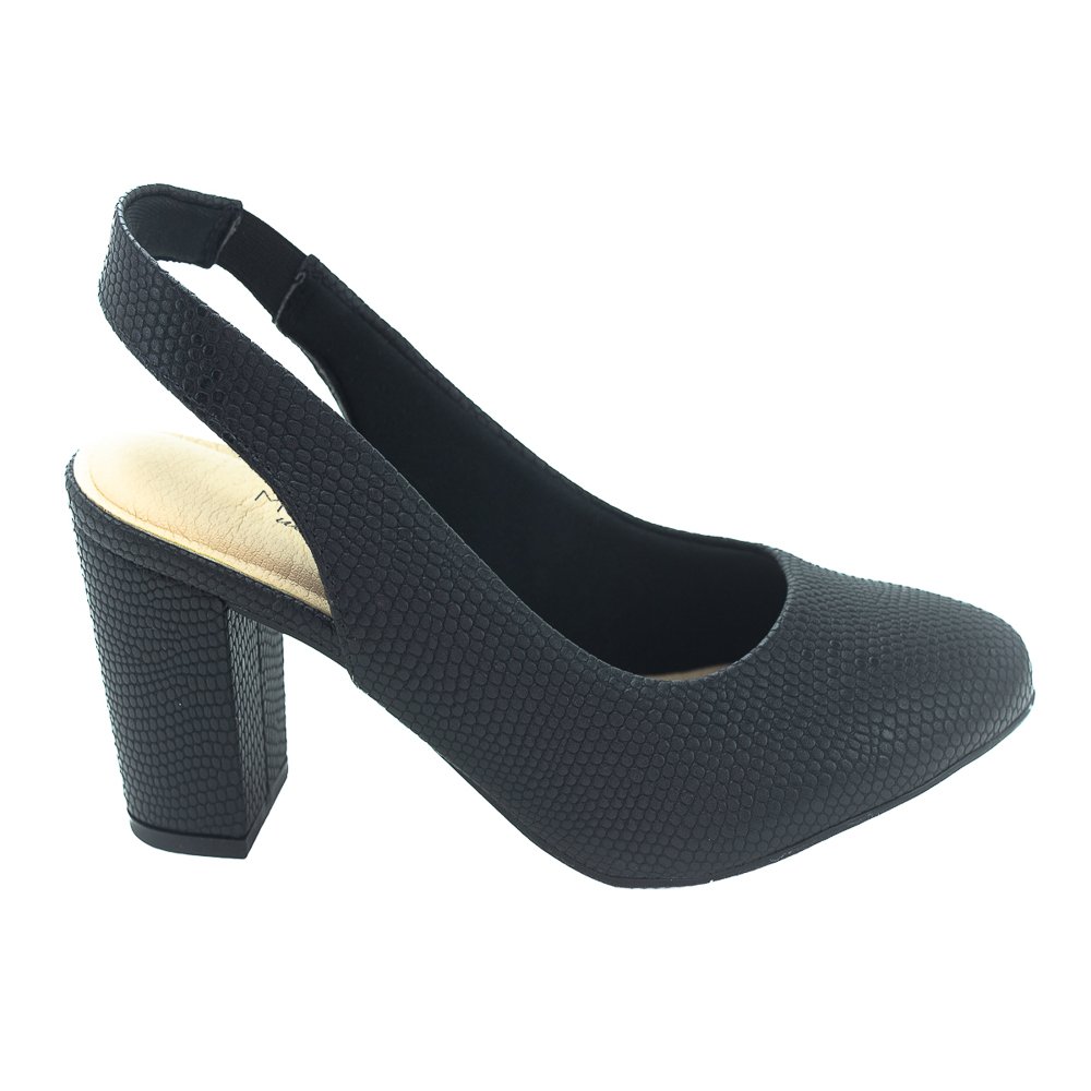 Sapato Feminino Modare Slingback 7377.120 - Preto