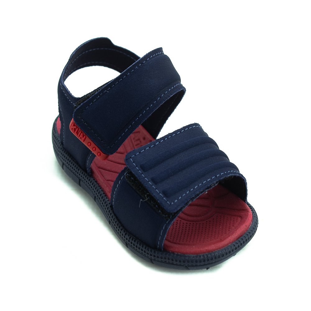 Sandália Infantil Menino Klin Tic Tac - Marinho Azul 2