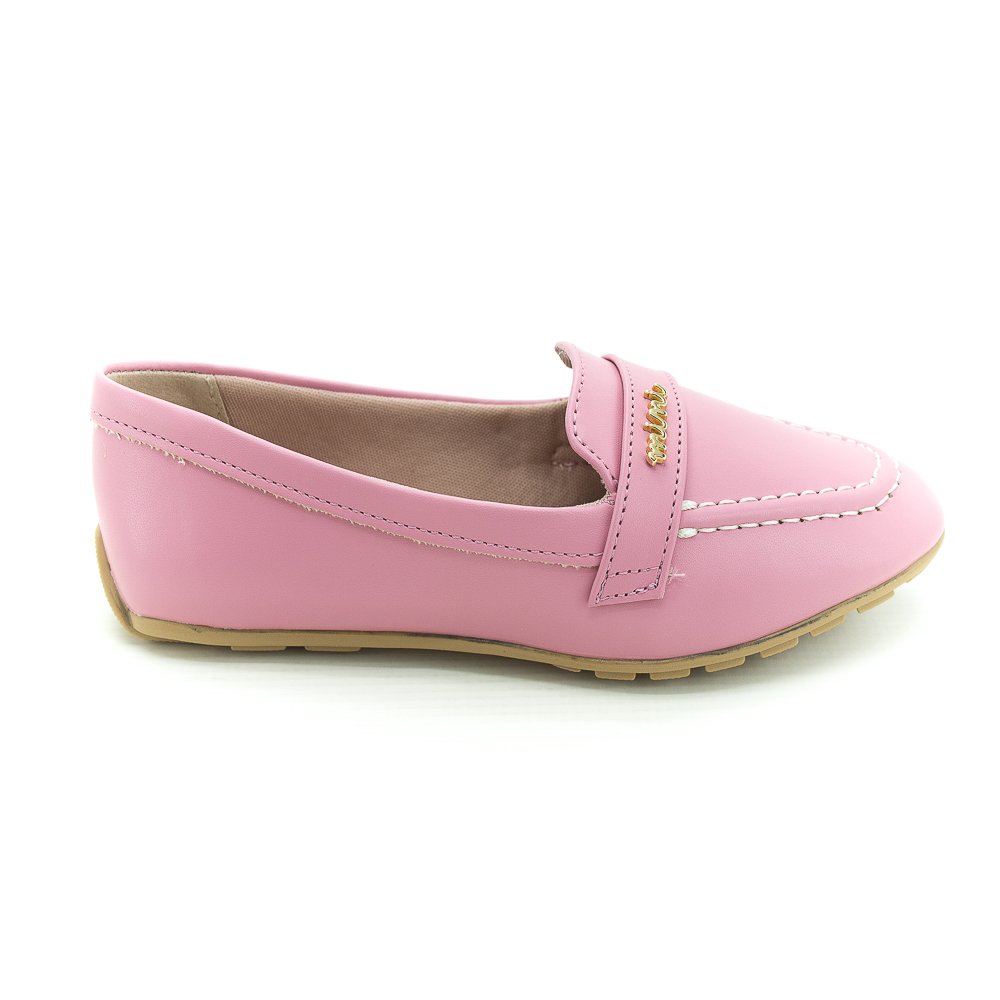 Mocassim Infantil Menina Mini Sua Cia 9146.51802 - Rosa