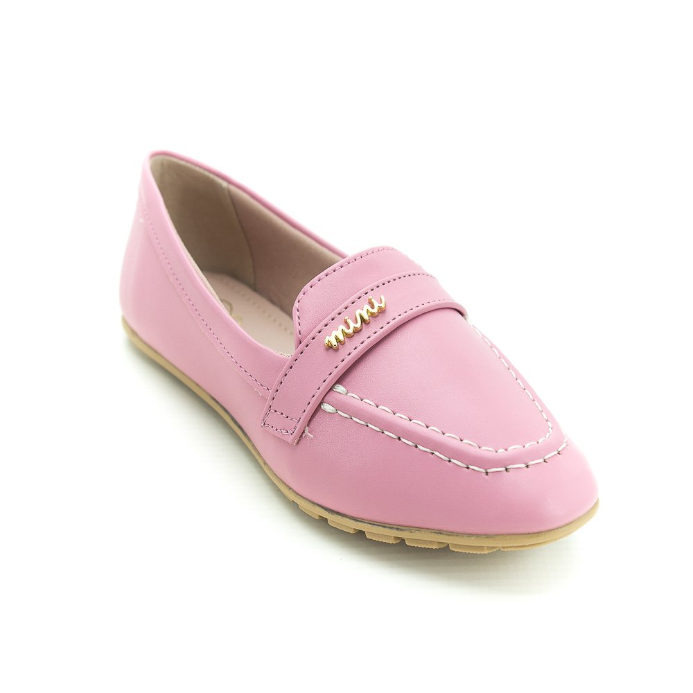 Mocassim Infantil Menina Mini Sua Cia 9146.51802 - Rosa Rosa 2