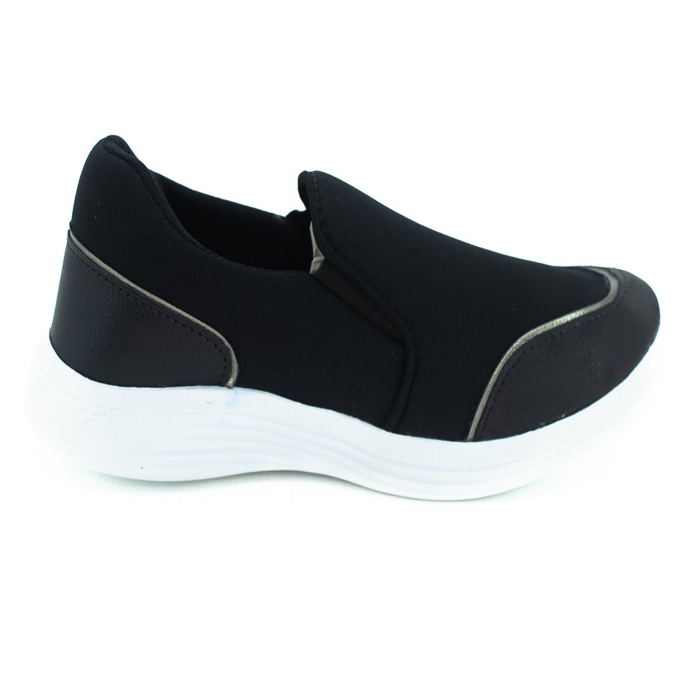 Tênis Feminino La Fitty 1033-Ly - Preto