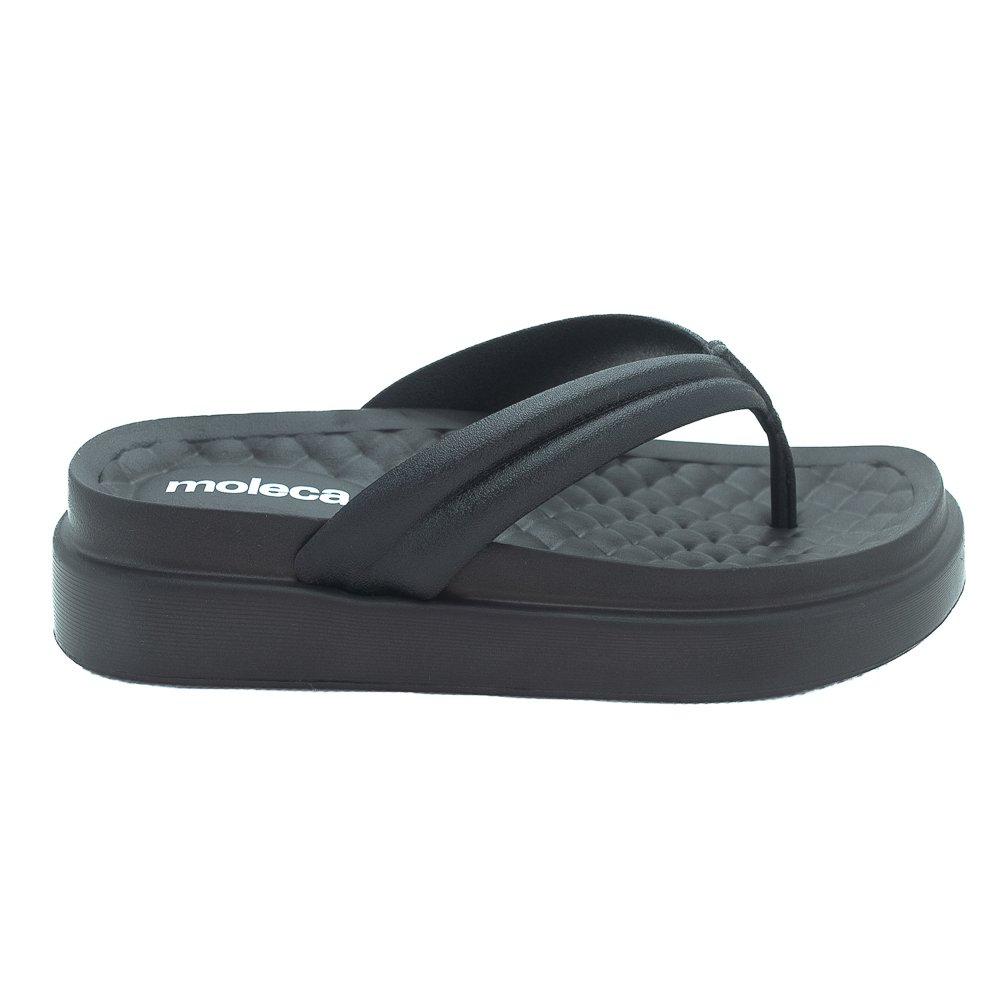 Chinelo Feminino Moleca 5554.100 - Preto