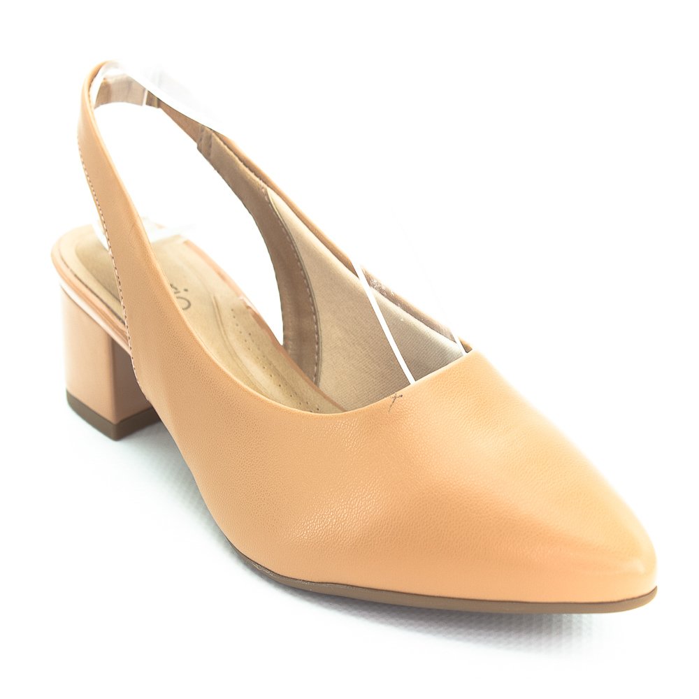 Sapato Feminino Beira Rio Slingback 4182.220 - Nude Bege 2